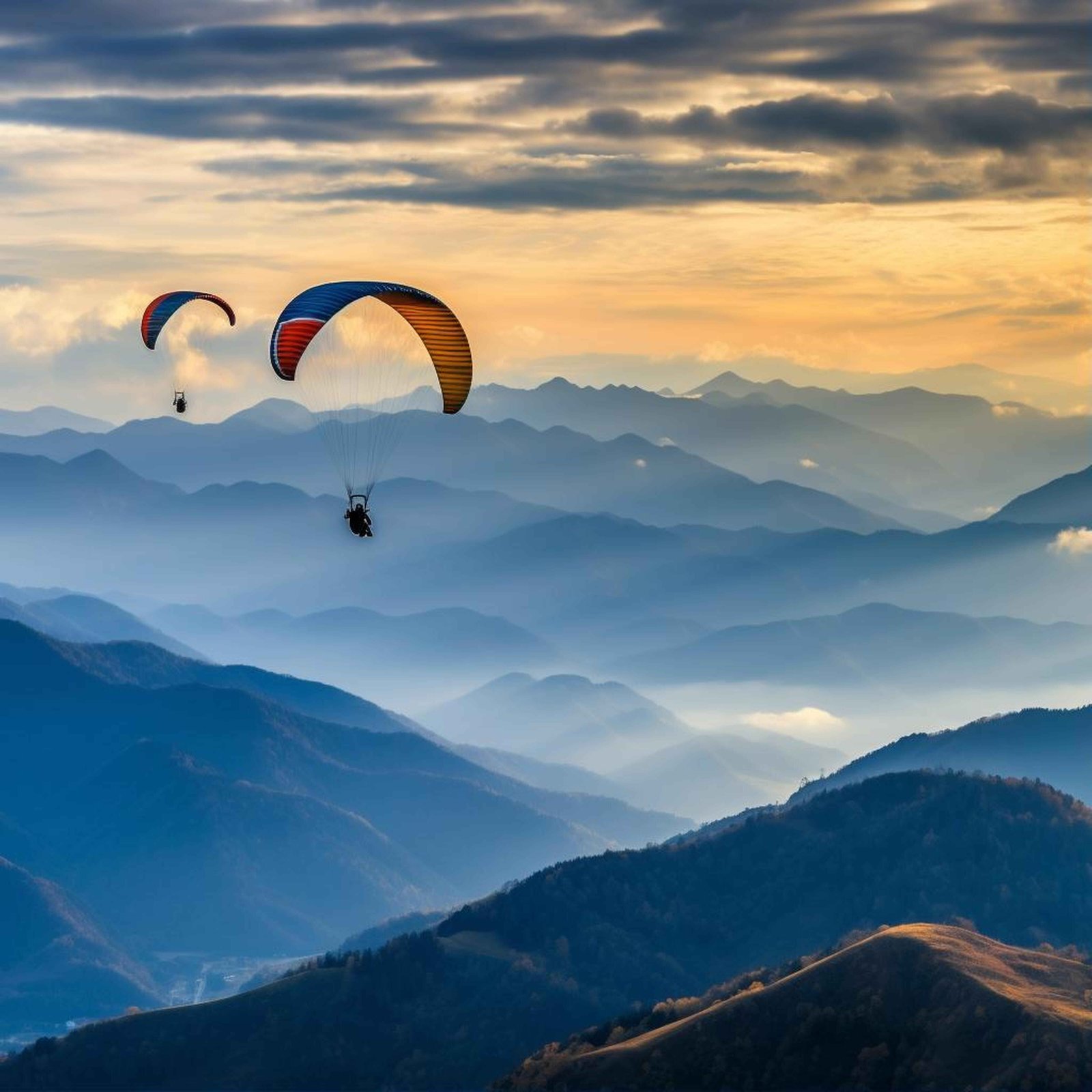 Mountain Paragliding